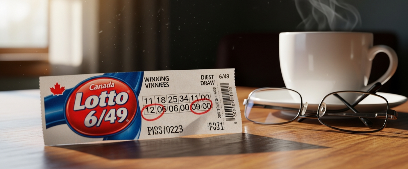 Happy Canadians playing lottery